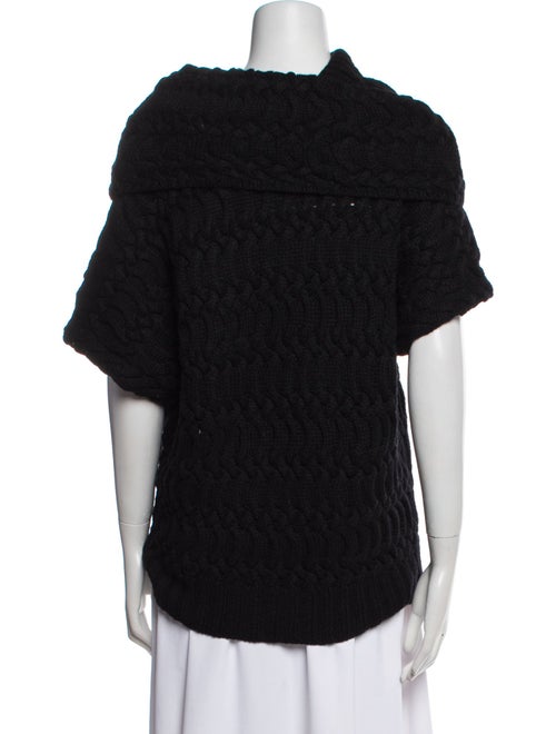 Oscar de la Renta Cashmere Mock Neck Sweater