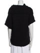 Oscar de la Renta Cashmere Mock Neck Sweater