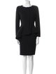 Oscar de la Renta Wool Skirt Suit