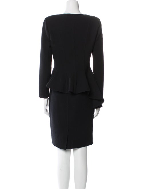Oscar de la Renta Wool Skirt Suit