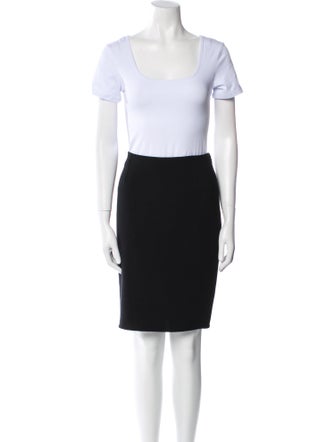 Oscar de la Renta Wool Skirt Suit