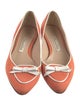Oscar de la Renta Canvas Flats