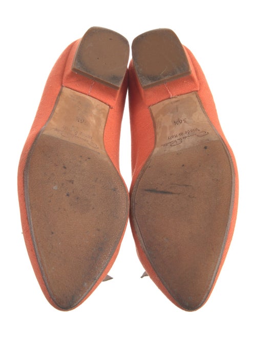 Oscar de la Renta Canvas Flats