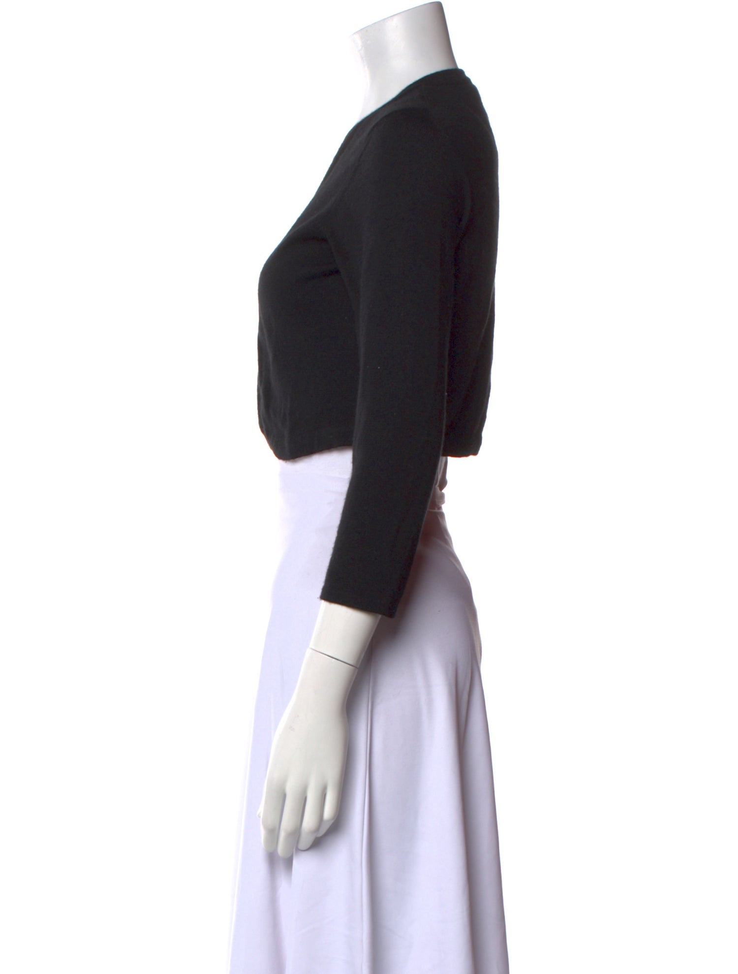 Oscar de la Renta Cashmere V-Neck Sweater