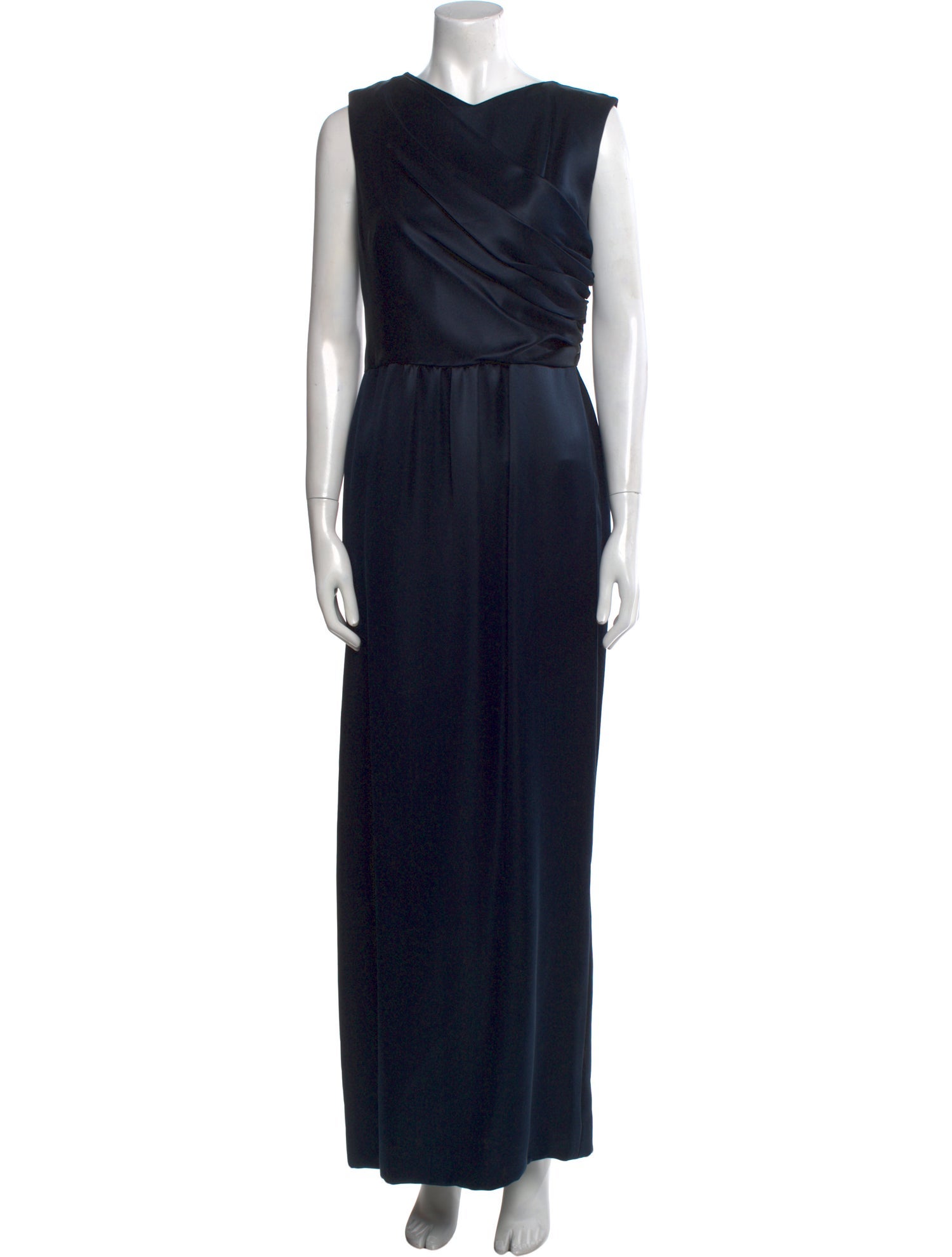 Oscar de la Renta Silk Long Dress