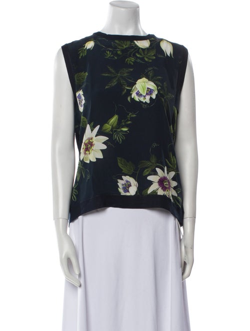 Oscar de la Renta Silk Printed Set