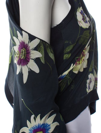 Oscar de la Renta Silk Printed Set