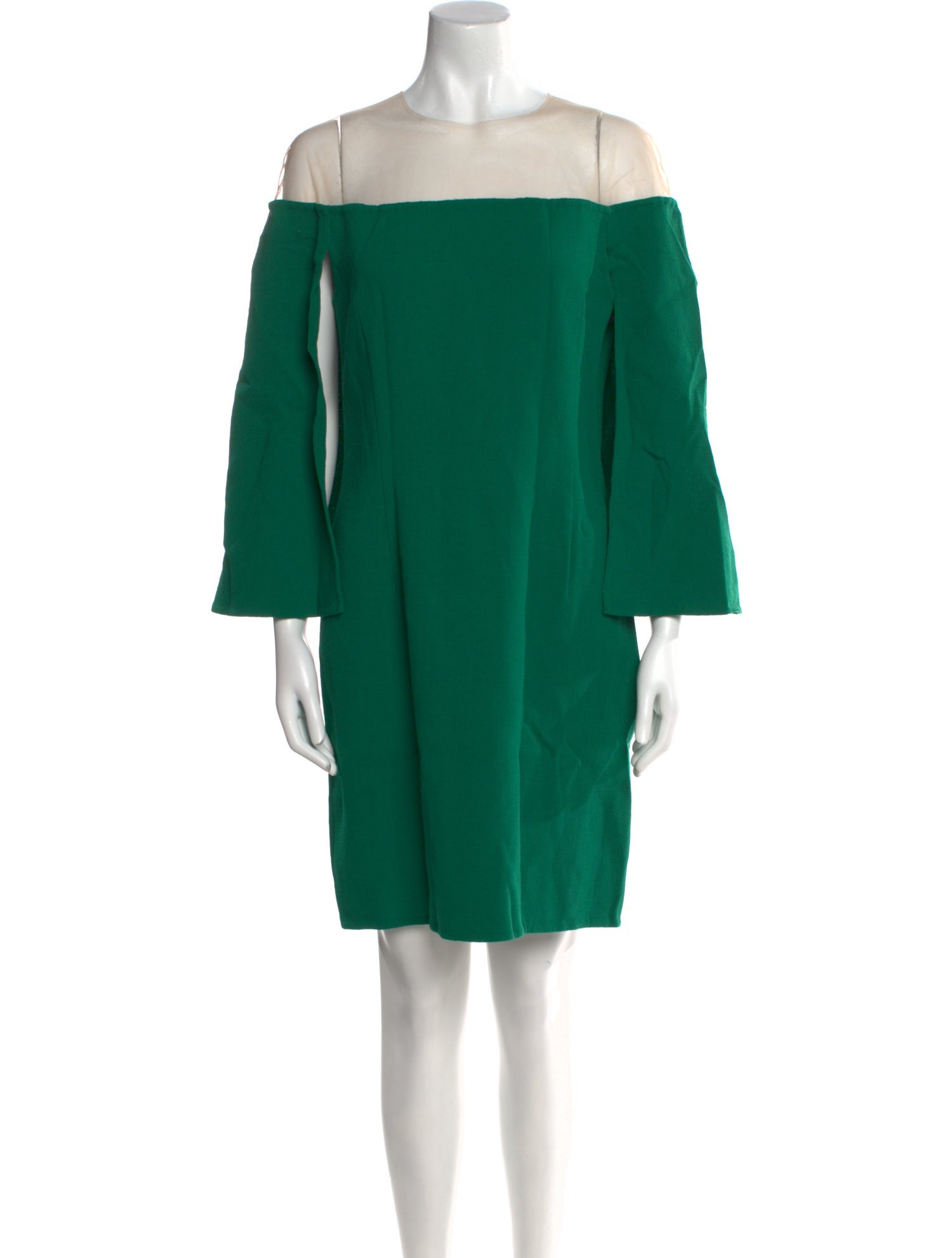 Oscar de la Renta Virgin Wool Mini Dress w/ Tags
