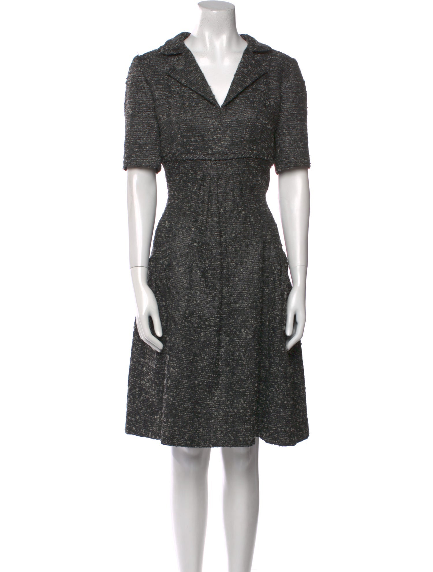 Oscar de la Renta Printed Knee-Length Dress