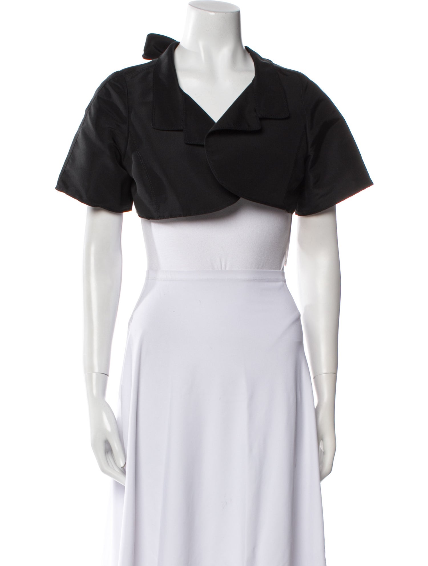 Oscar de la Renta Wool Bolero