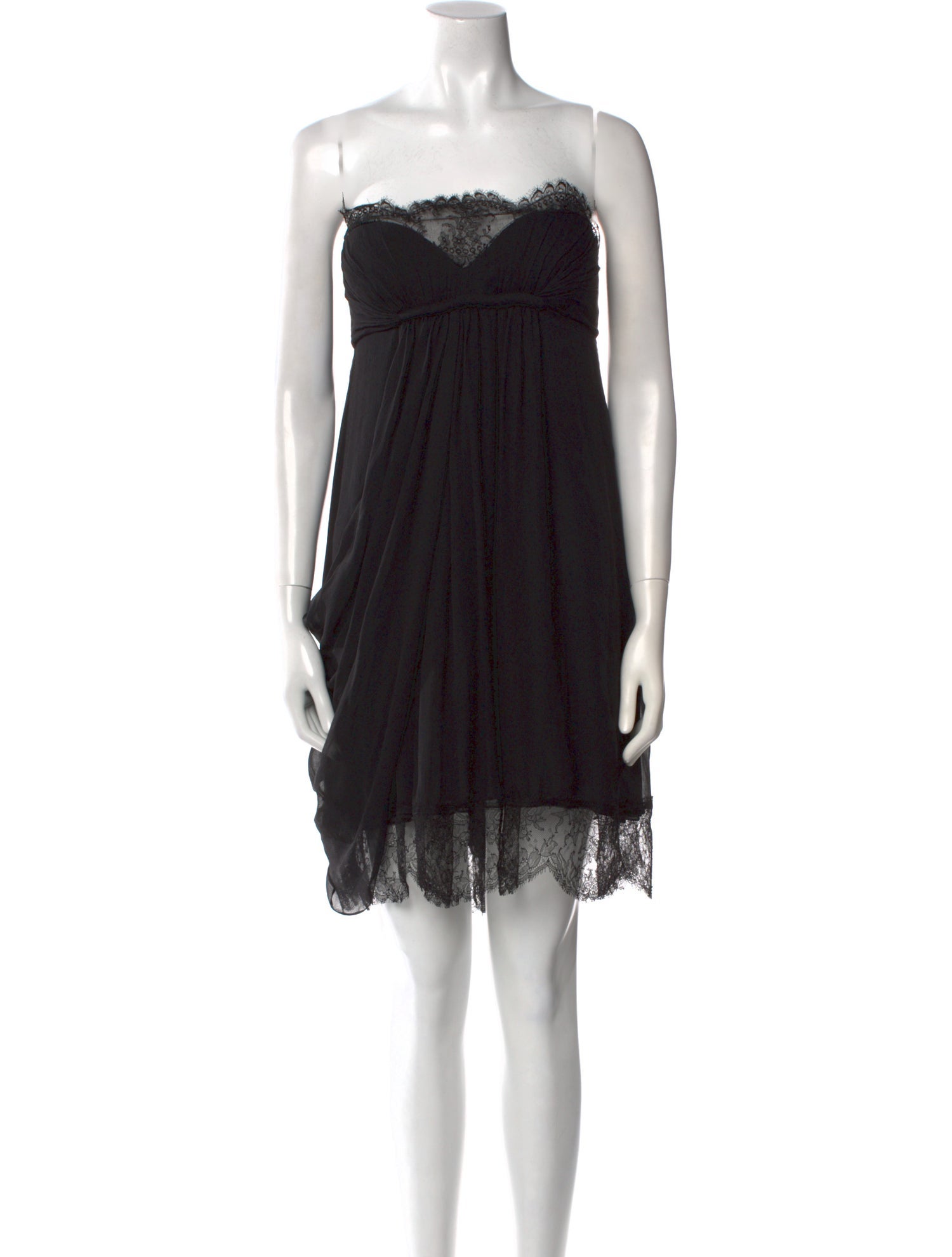 Oscar de la Renta Silk Mini Dress