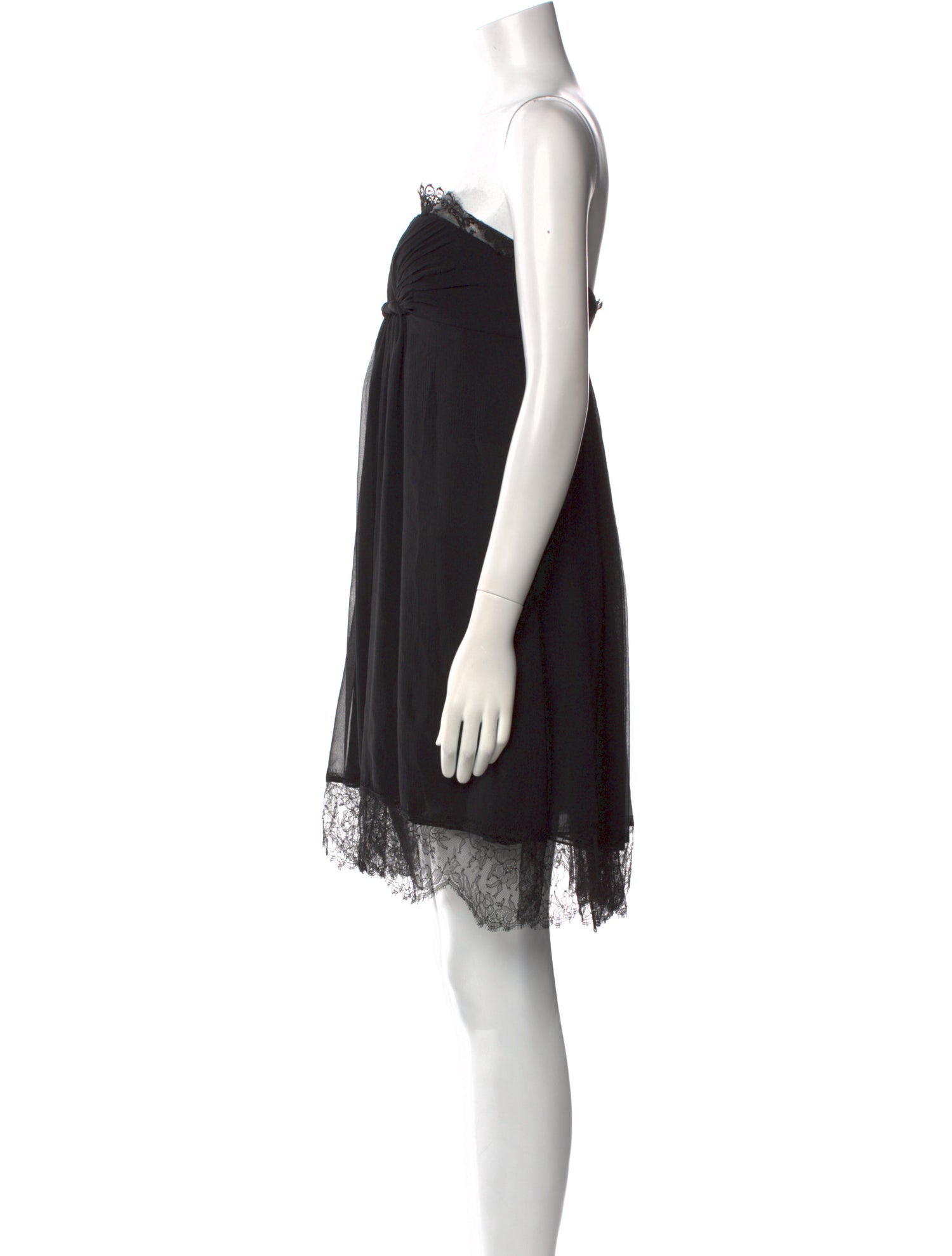 Oscar de la Renta Silk Mini Dress