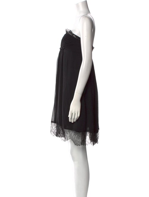 Oscar de la Renta Silk Mini Dress