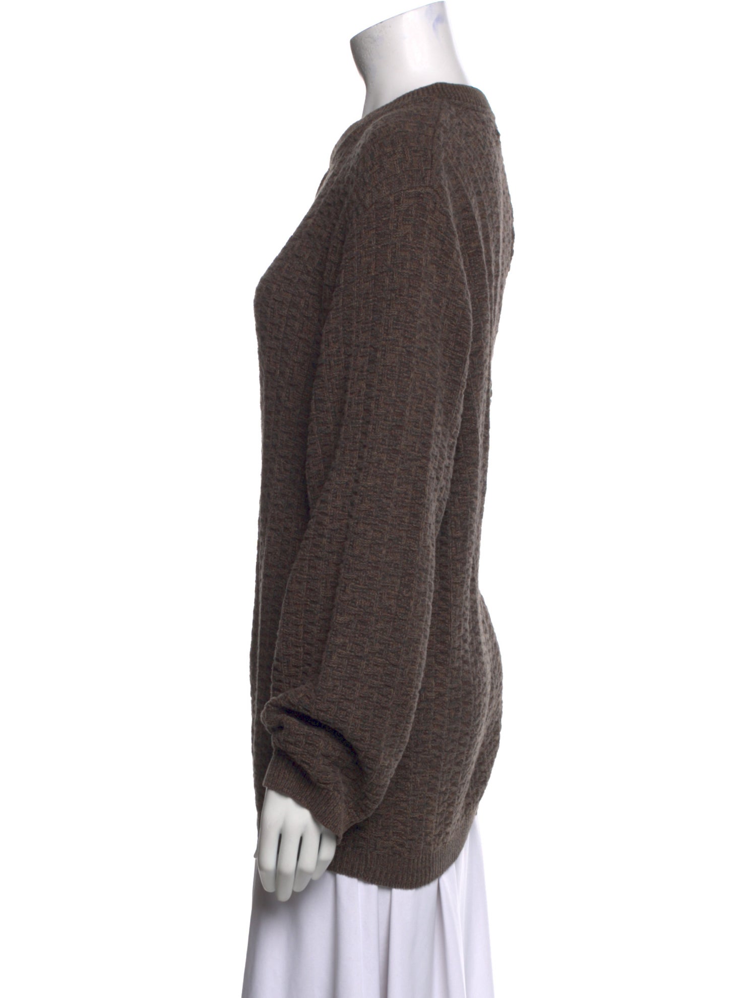 Oscar de la Renta Crew Neck Sweater