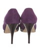 Oscar de la Renta Suede Pumps