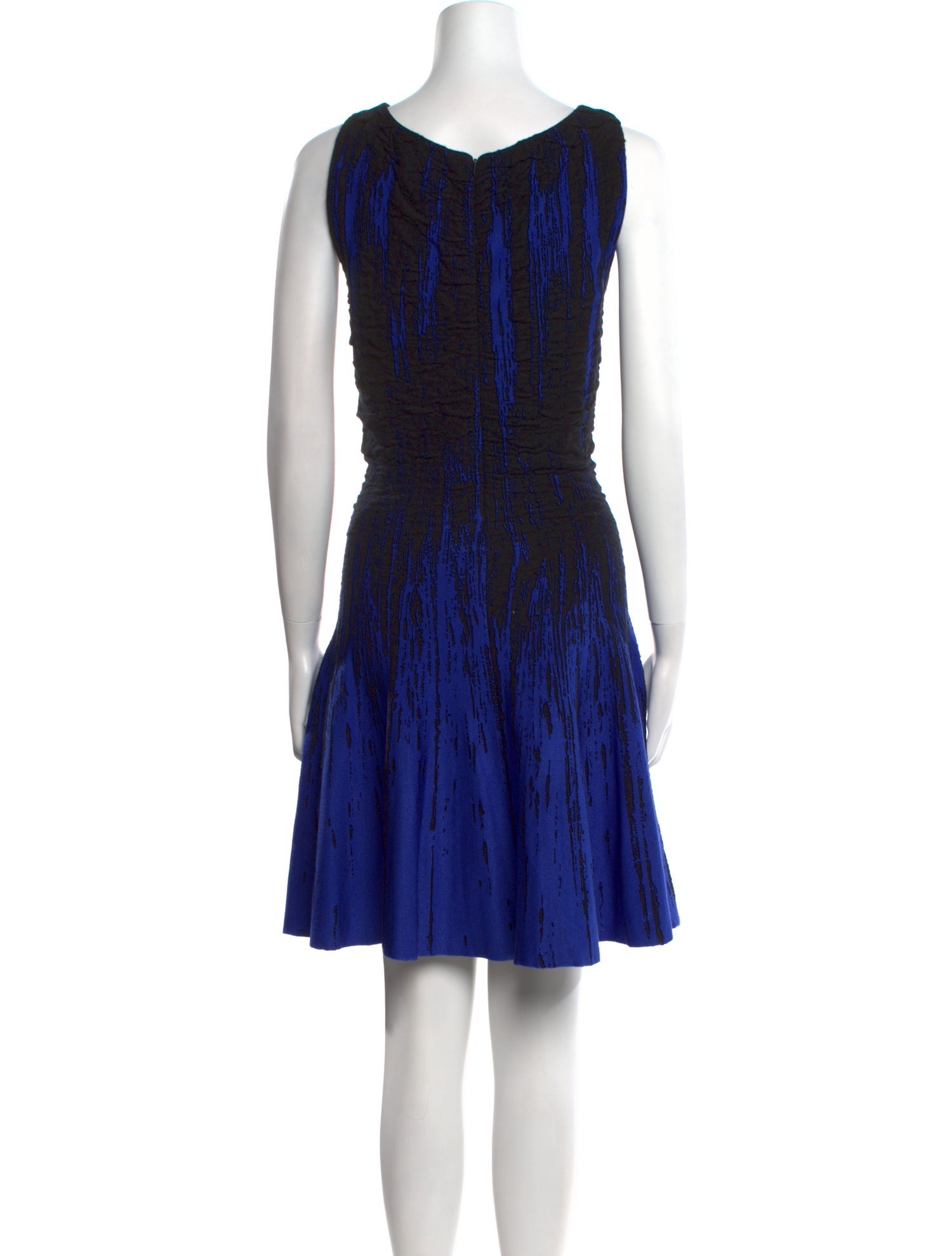 Oscar de la Renta Printed Knee-Length Dress