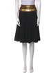 Oscar de la Renta Wool Knee-Length Skirt