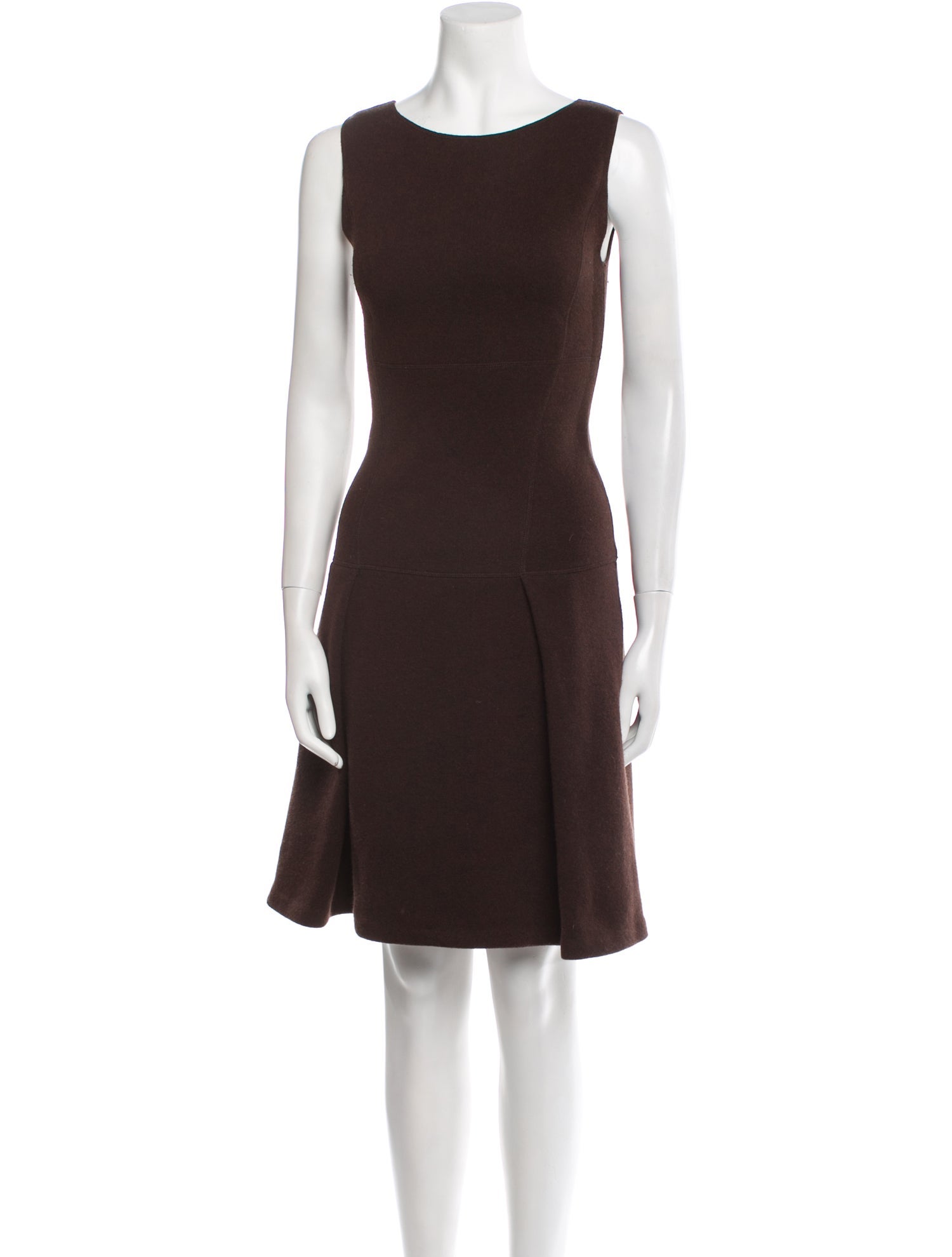 Oscar de la Renta Cashmere Mini Dress