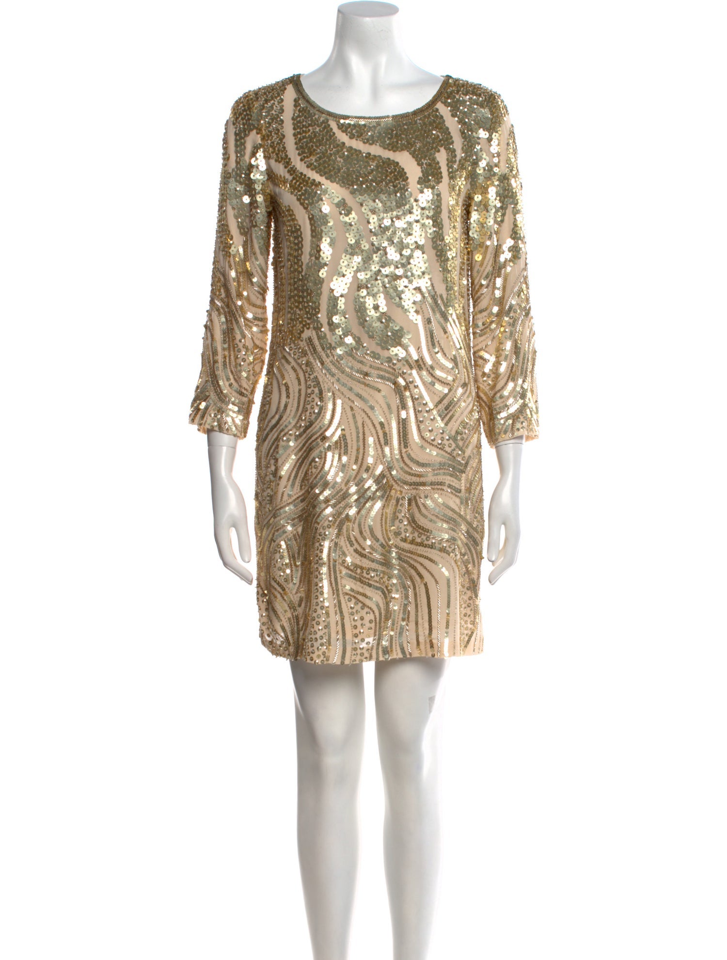 Oscar de la Renta Silk Mini Dress