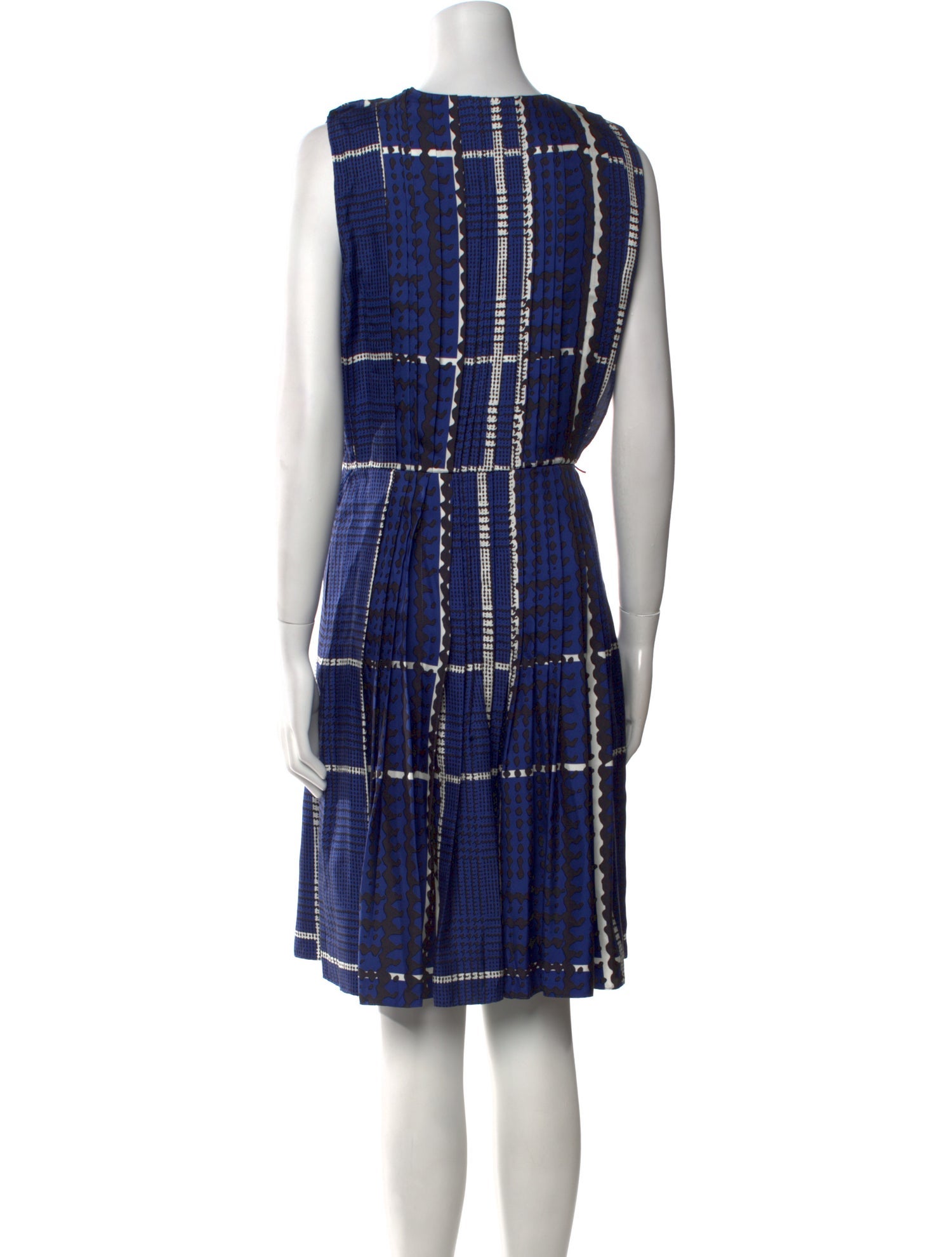 Oscar de la Renta Silk Knee-Length Dress