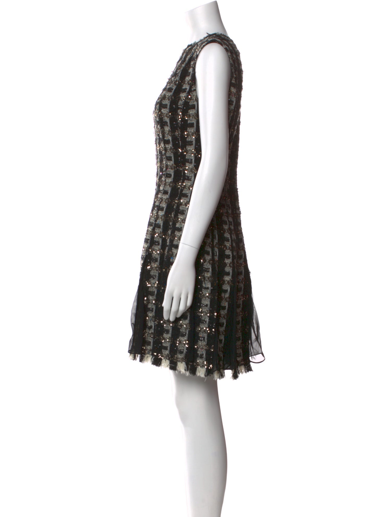 Oscar de la Renta Printed Mini Dress