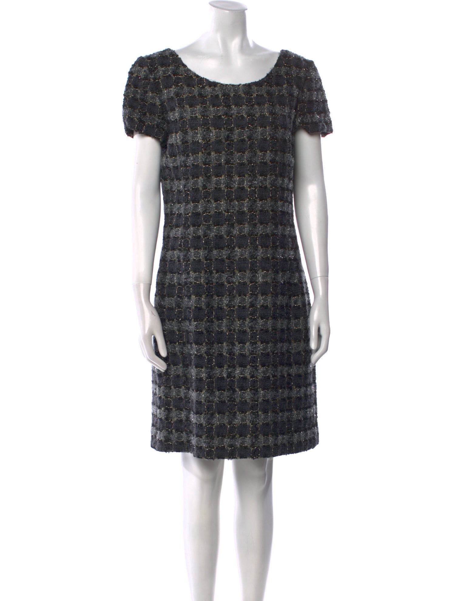 Oscar de la Renta Printed Knee-Length Dress
