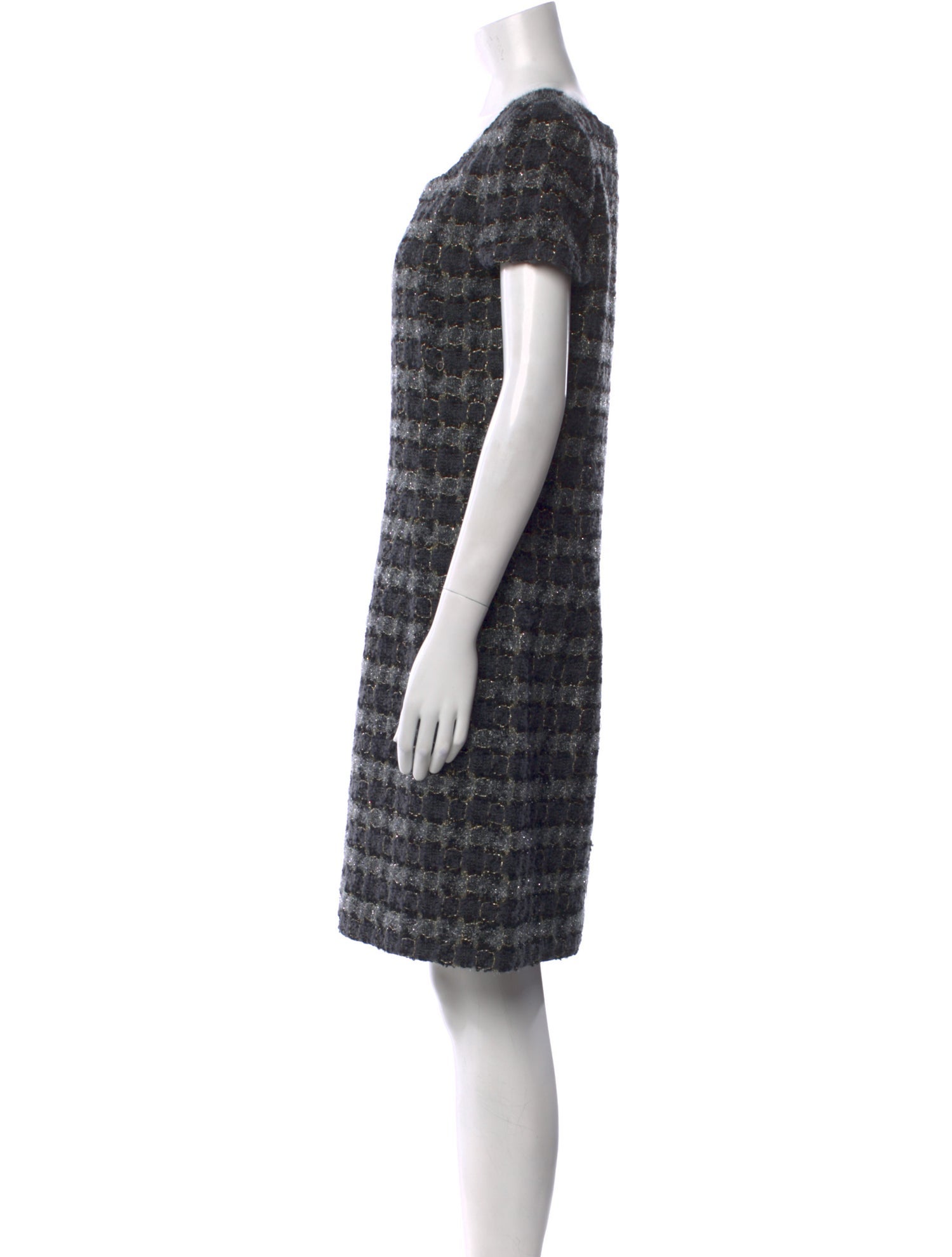 Oscar de la Renta Printed Knee-Length Dress