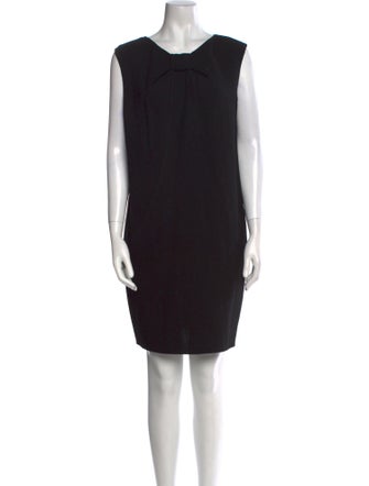 Oscar de la Renta Wool Mini Dress