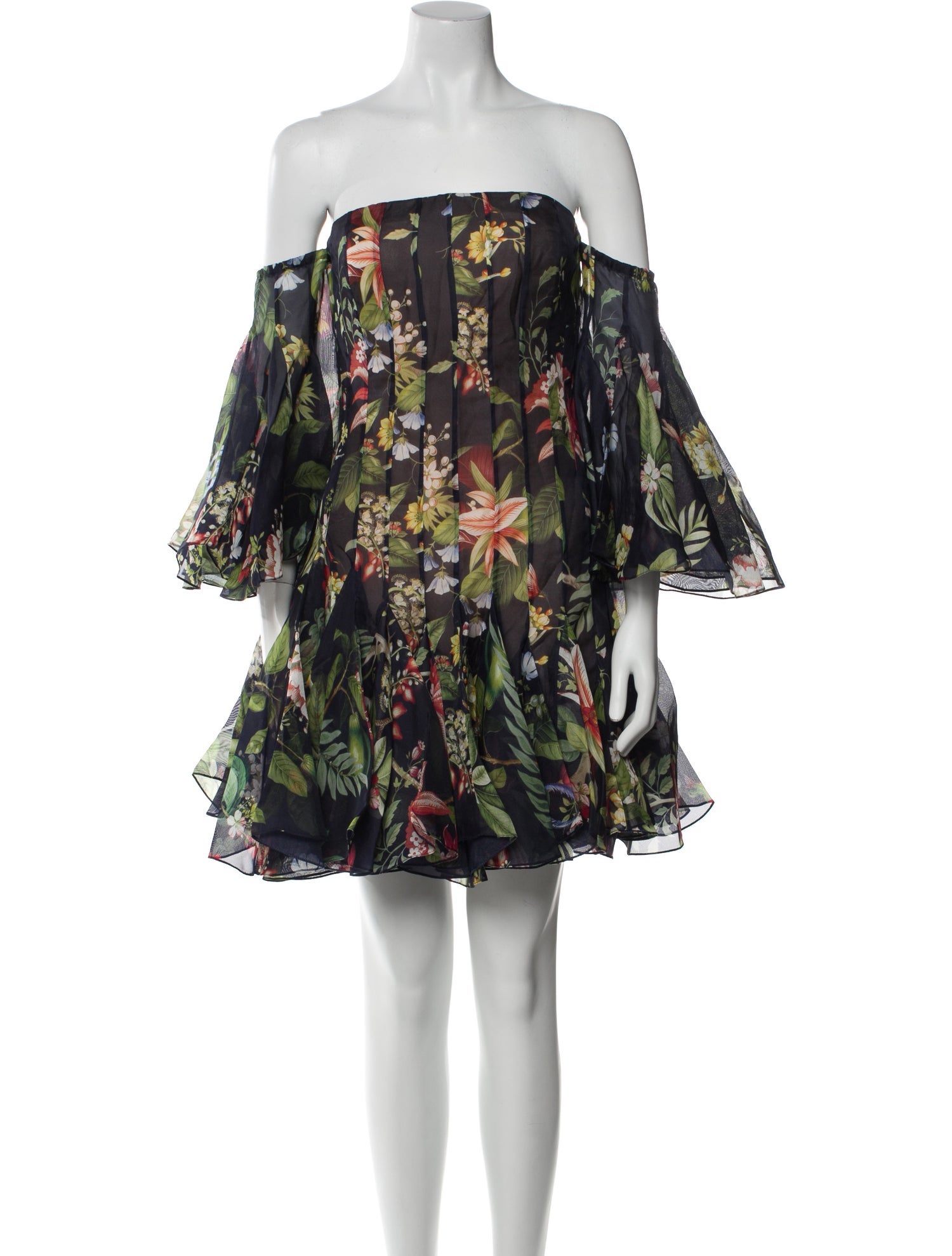 Oscar de la Renta Silk Mini Dress w/ Tags