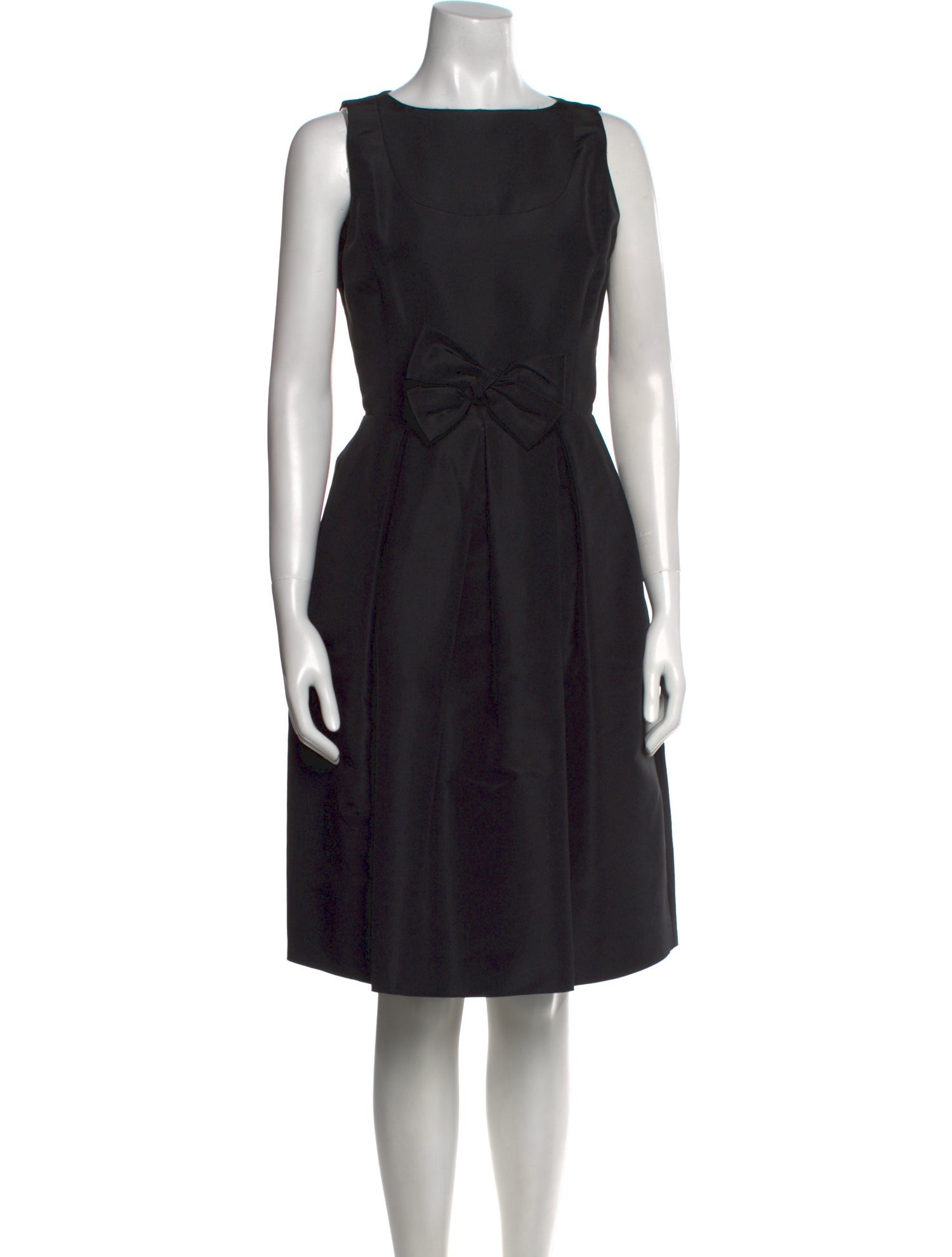 Oscar de la Renta Silk Knee-Length Dress