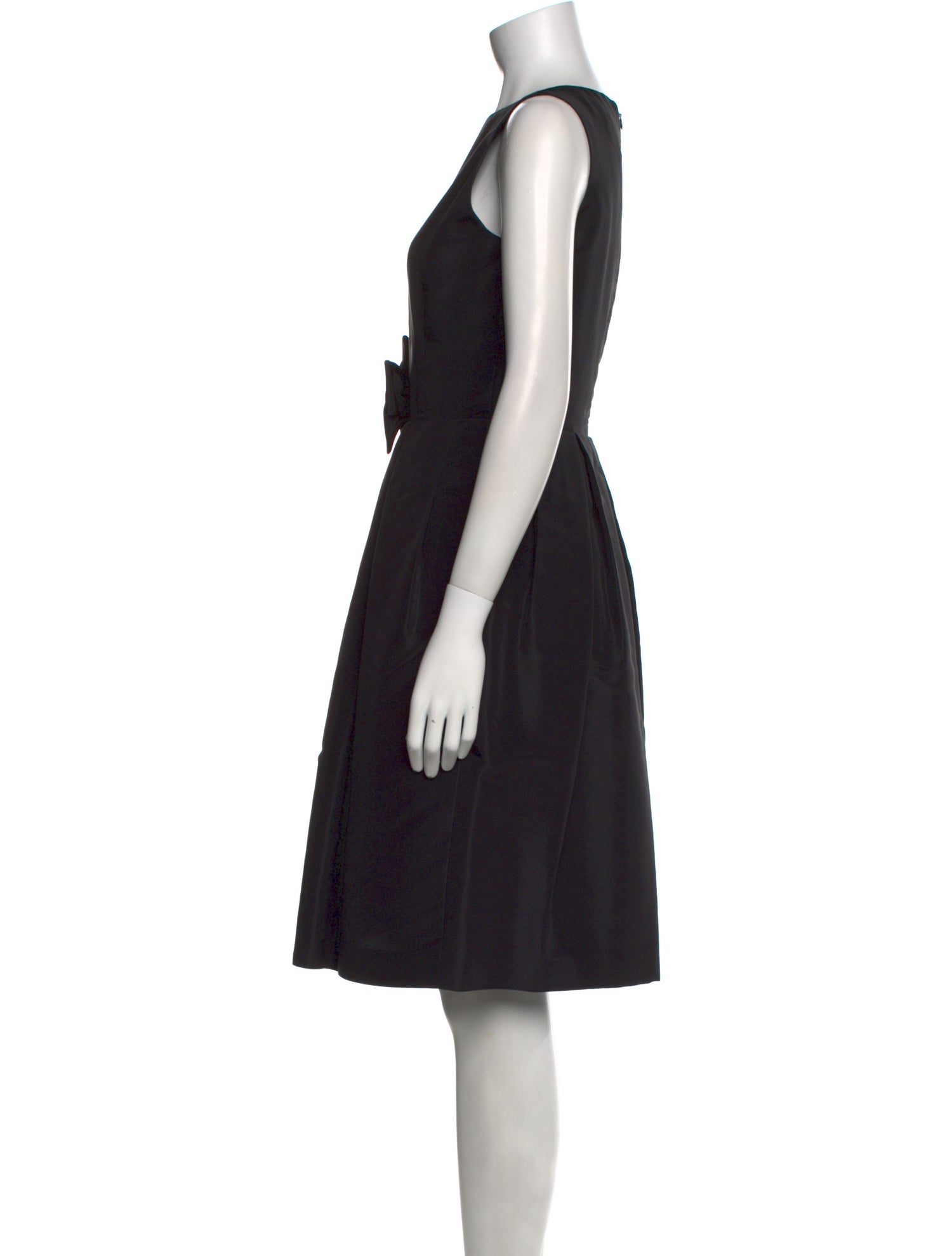 Oscar de la Renta Silk Knee-Length Dress