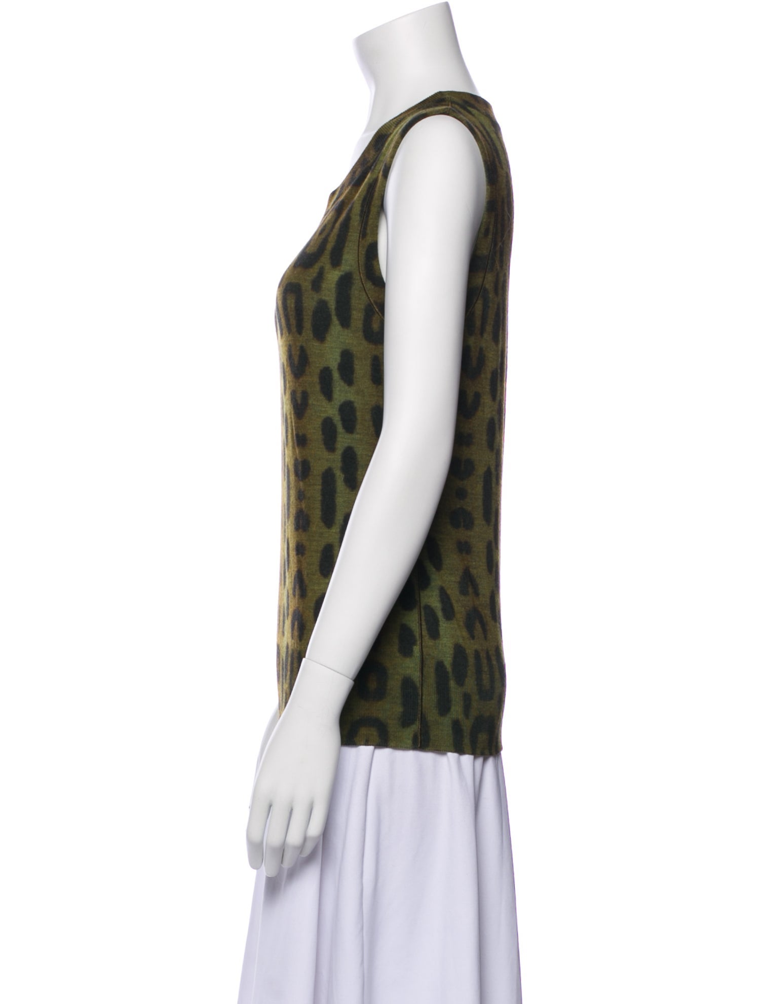 Oscar de la Renta 2009 Merino Wool Top