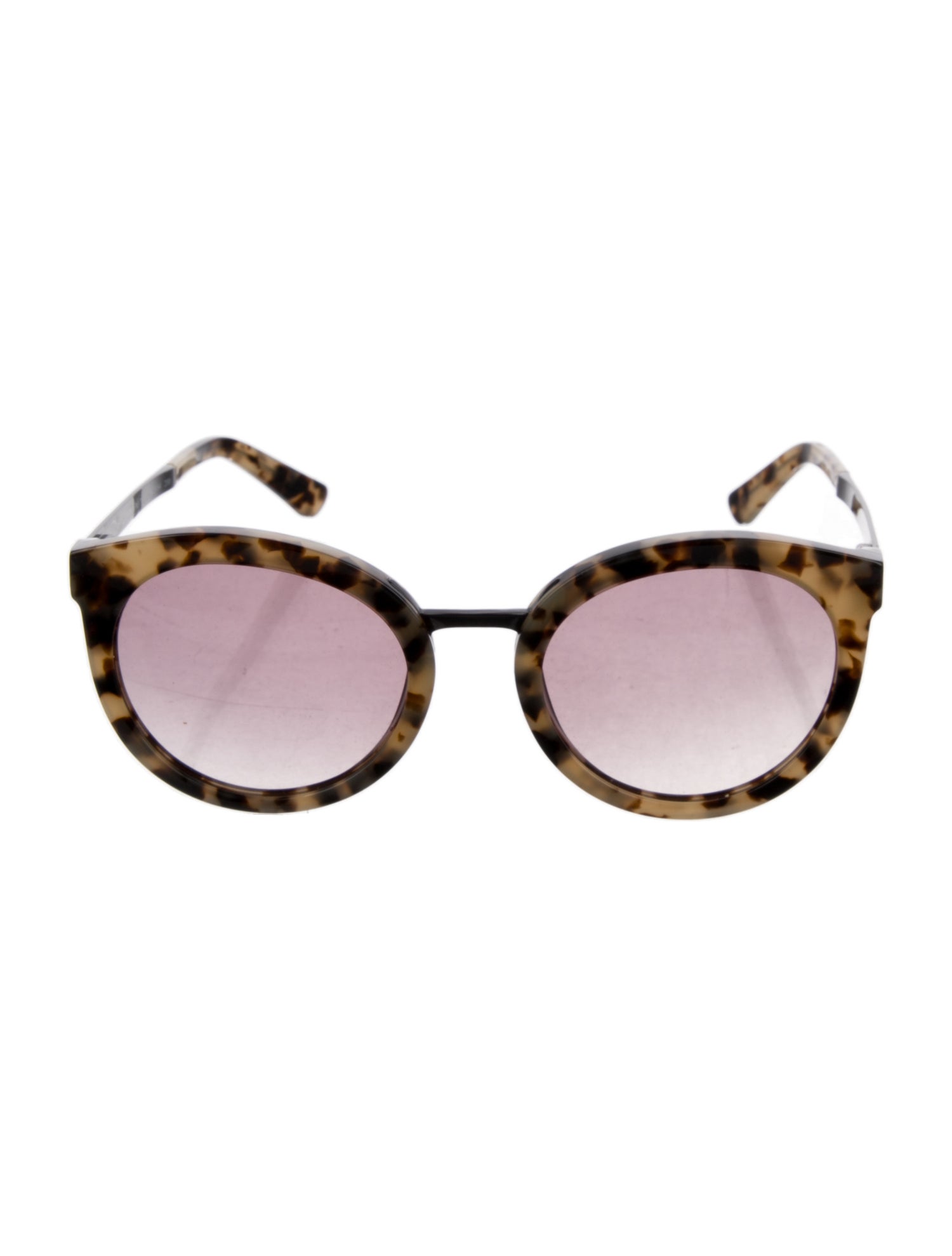 Oscar de la Renta Cat-Eye Mirrored Sunglasses
