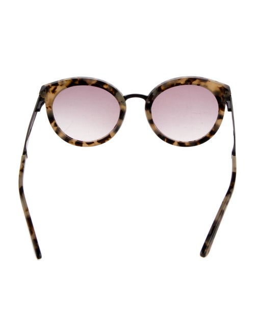 Oscar de la Renta Cat-Eye Mirrored Sunglasses