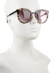 Oscar de la Renta Cat-Eye Mirrored Sunglasses