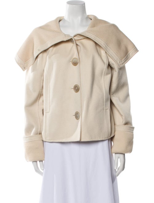 Oscar de la Renta Wool Evening Jacket