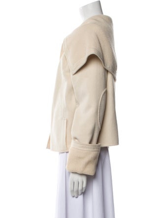 Oscar de la Renta Wool Evening Jacket