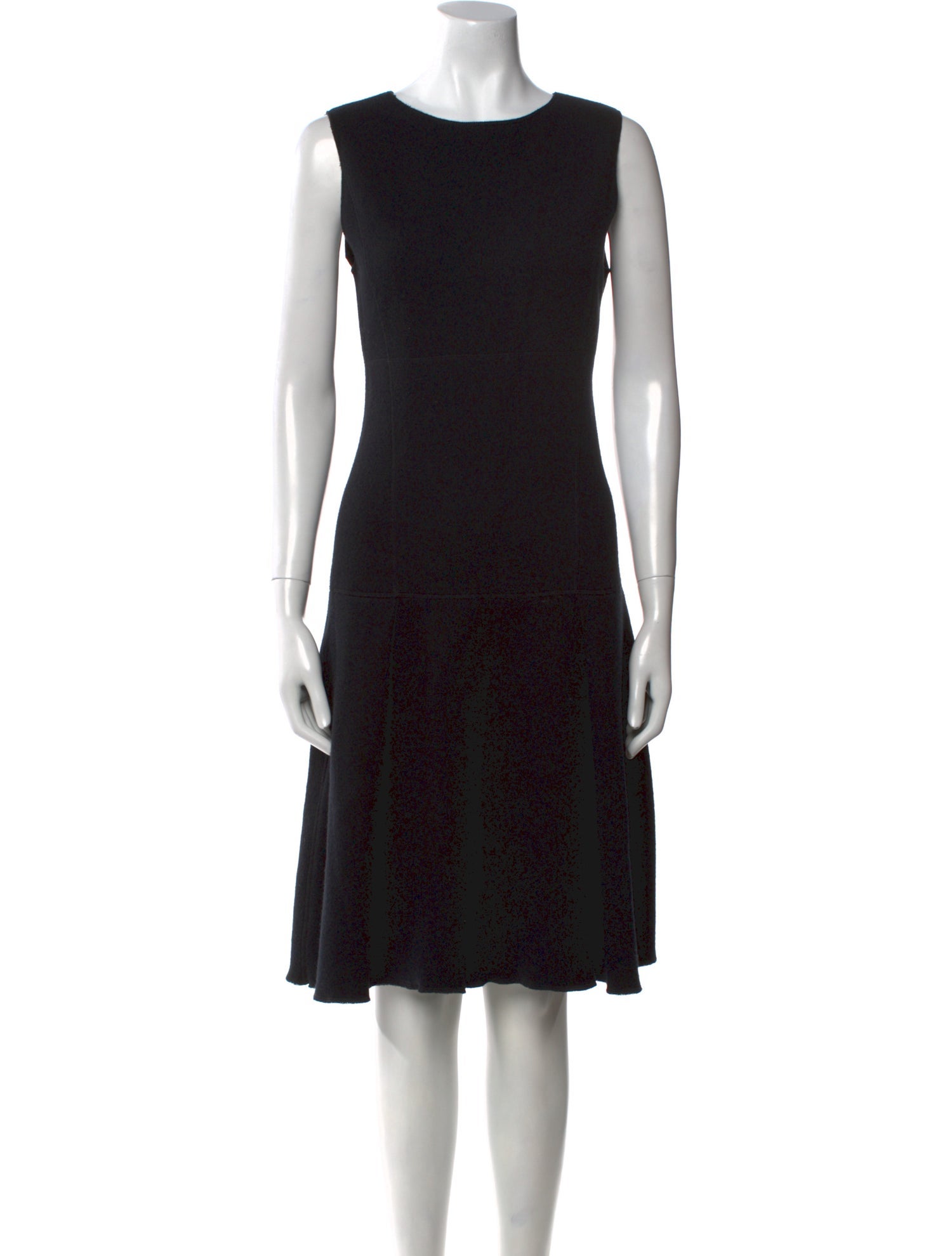 Oscar de la Renta Cashmere Knee-Length Dress