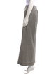 Oscar de la Renta Virgin Wool Wide Leg Pants