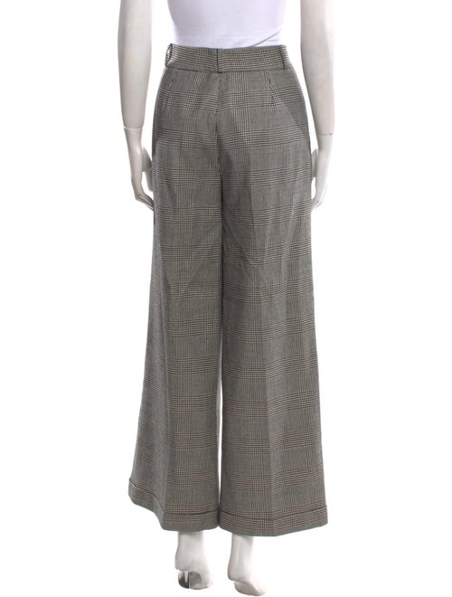 Oscar de la Renta Virgin Wool Wide Leg Pants