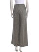 Oscar de la Renta Virgin Wool Wide Leg Pants