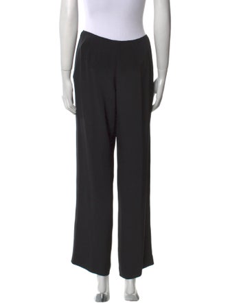 Oscar de la Renta Wool Wide Leg Pants