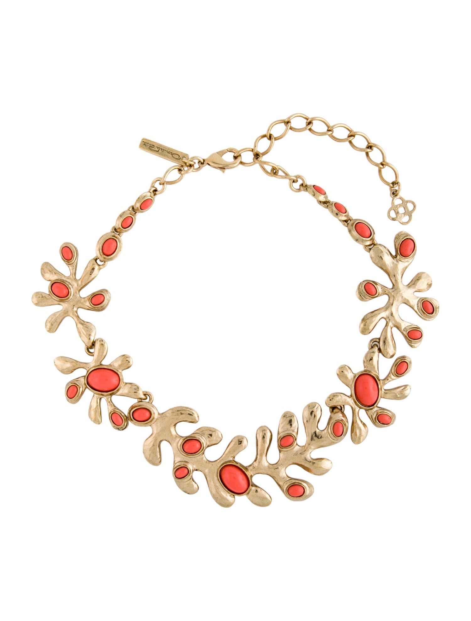 Oscar de la Renta Resin Sea Tangle Collar Necklace