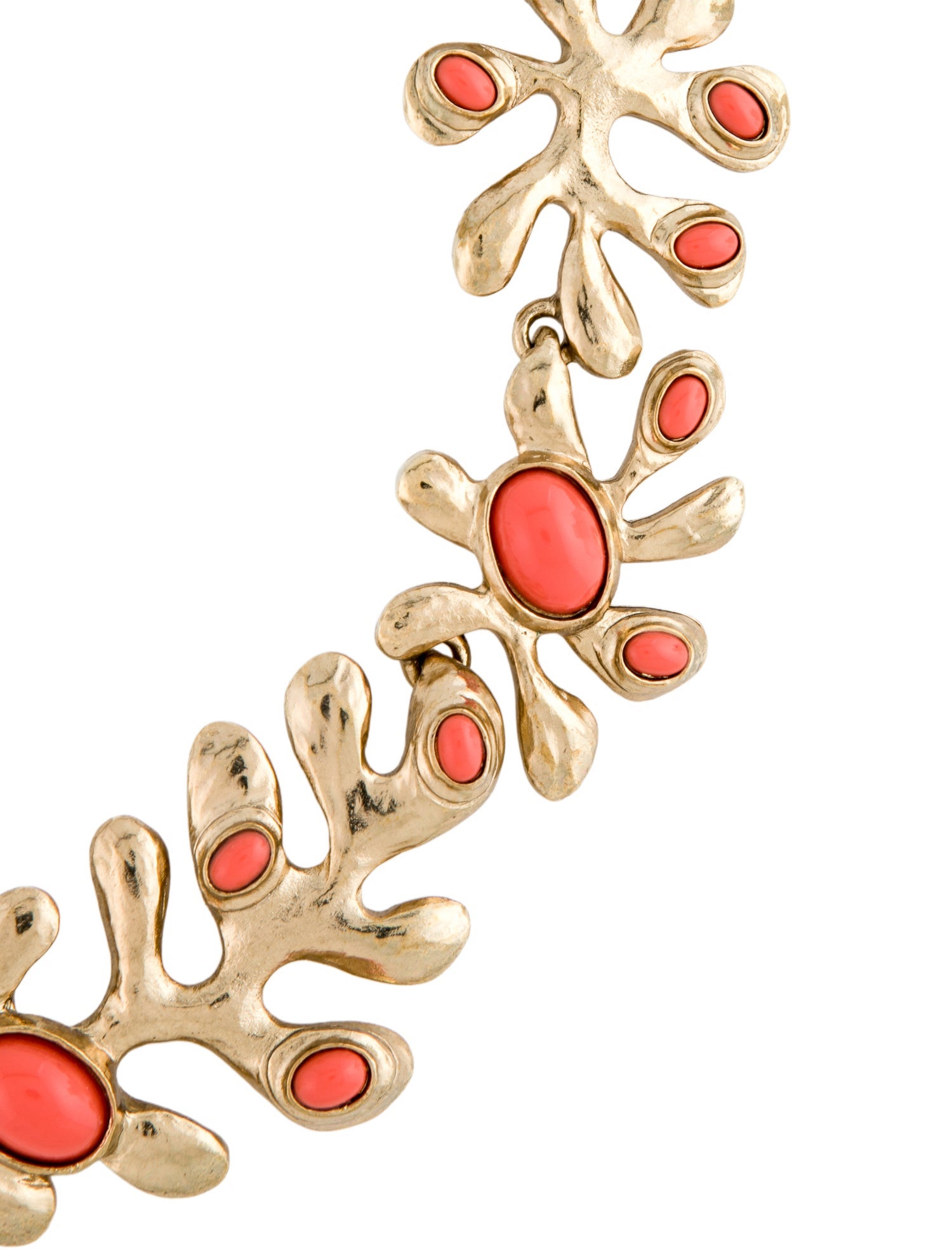 Oscar de la Renta Resin Sea Tangle Collar Necklace