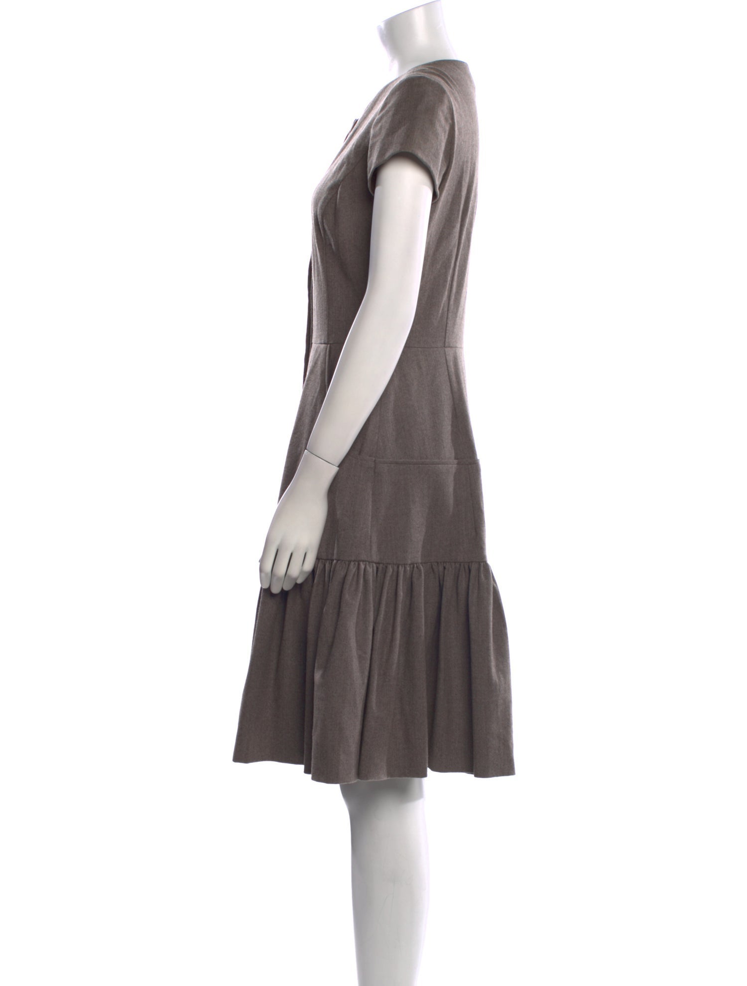 Oscar de la Renta Orylag Knee-Length Dress