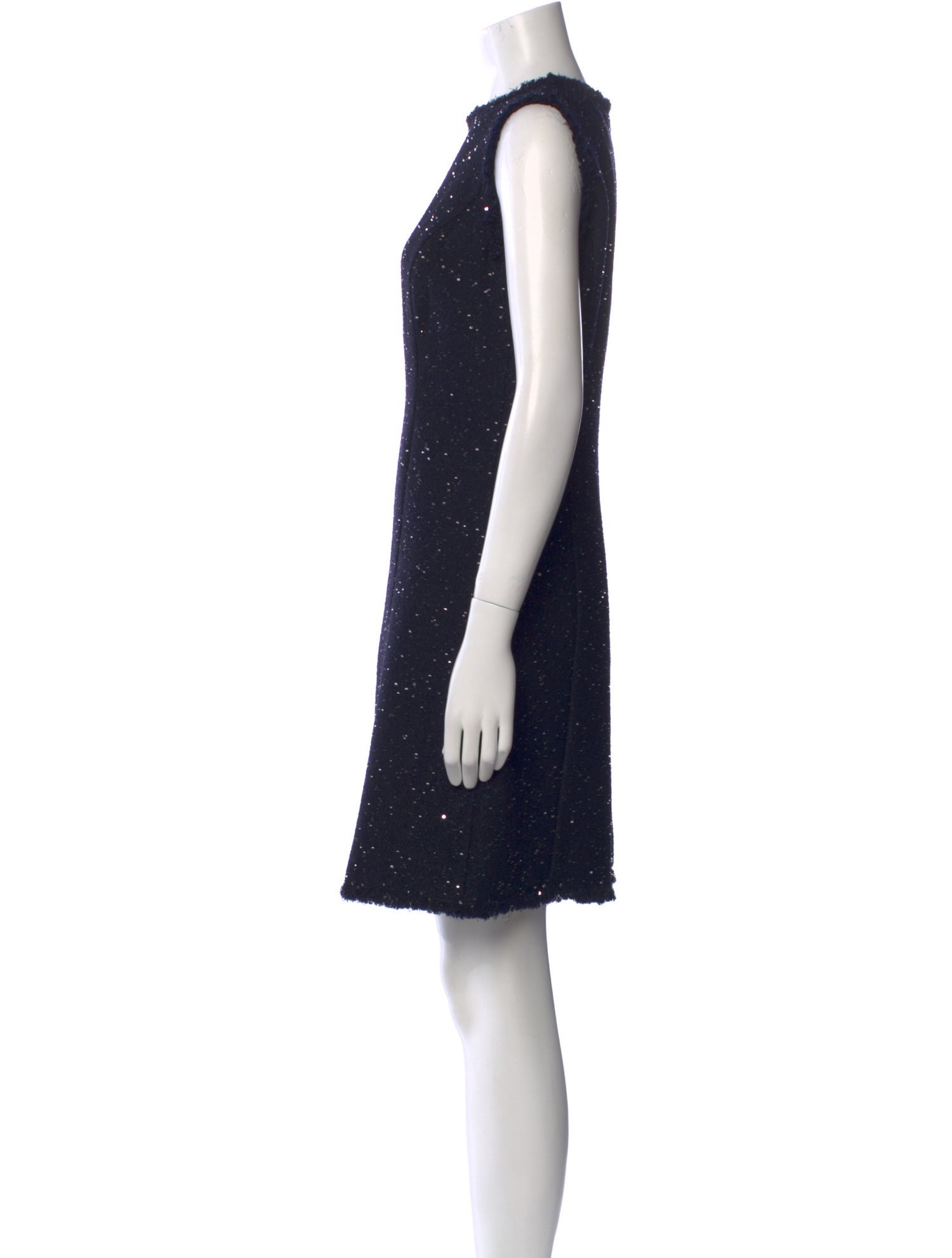 Oscar de la Renta Wool Mini Dress