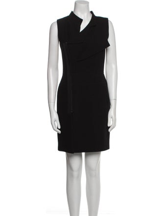 Oscar de la Renta Wool Mini Dress