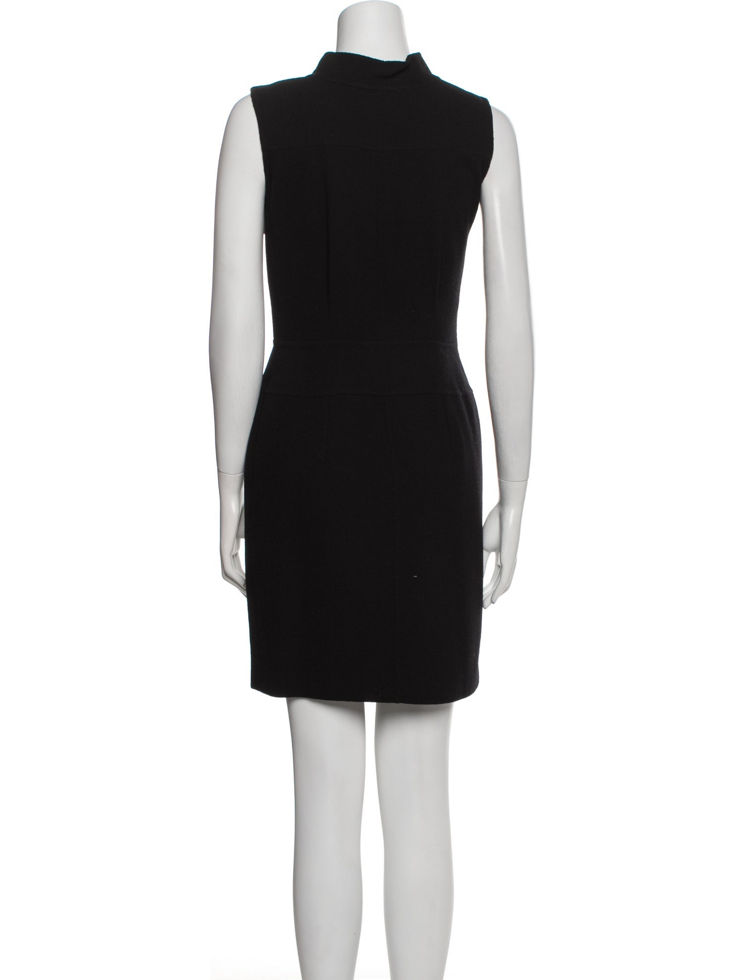 Oscar de la Renta Wool Mini Dress