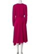 Oscar de la Renta Virgin Wool Long Dress