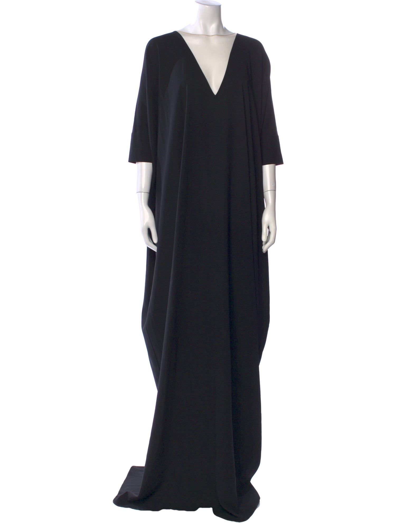 Oscar de la Renta Silk Long Dress